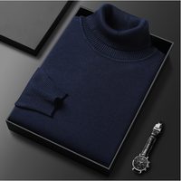 Men’s Turtleneck Sweater in Classic Roll Neck Style | Warm Winter Jumper