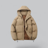 Men’s Winter Parka Jacket | Waterproof Outer | Thick Insulated Lining | Detachable Hood | Functional Pockets
