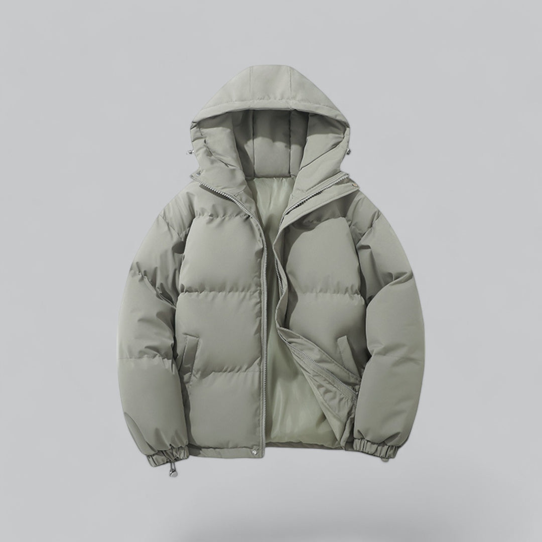 Men’s Winter Parka Jacket | Waterproof Outer | Thick Insulated Lining | Detachable Hood | Functional Pockets