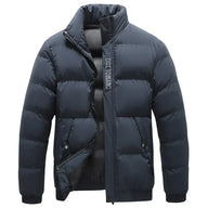 Men’s Puffer Jacket | Water-Resistant Outerwear | Warm Winter Coat | Windproof Design