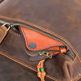 Classic Leather Backpack | Vintage Design | Functional Everyday Use