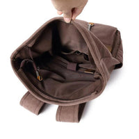 Vintage Roll Top Backpack | Rugged Everyday Bag | Durable Travel Companion