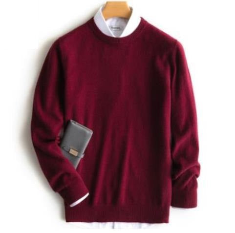 Men’s Knit Sweater in Classic Quarter Zip Style | Warm Winter Jumper