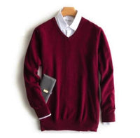 Men’s Knit Sweater in Classic Quarter Zip Style | Warm Winter Jumper