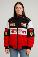 Women’s Motorsport Jacket in Racing Style | Lightweight Bomber Jacket Women