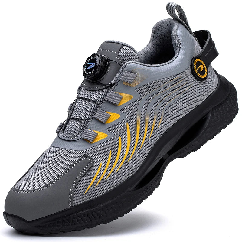 Men’s Steel Toe Safety Sneakers in Lightweight Work Style | Protective Work Shoes for Men