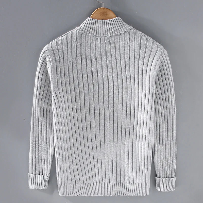 Men’s Classic Cardigan Sweater | Everyday Knitwear for Layering