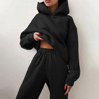 Women’s Two-Piece Loungewear Set | Cozy Hoodie and Joggers | Relaxed Fit Homewear | Soft Casual Outfit