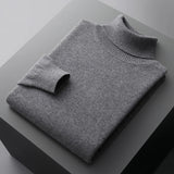 Men’s Turtleneck Jumper | Lightweight Roll Neck | Autumn Knitwear | Long Sleeve Layer