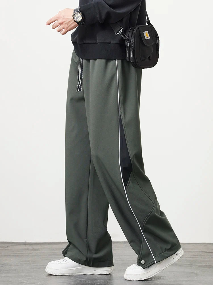 Men’s Wide Leg Joggers | Soft Fabric | Relaxed Fit