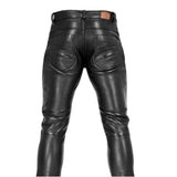 Men’s Leather Pants | Slim Fit Trousers for Men with Modern Rock Style