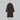 Women’s Long Faux Fur Trench Coat | Relaxed Fit | Elegant Dark Brown | Plush and Warm | Winter Statement Style