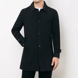 Men’s Classic Water-Repellent Overcoat | Timeless Design | Weather Protection