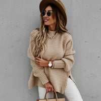 Women’s Turtle Neck Knit Cardigan in Chunky Coatigan Style | Warm Winter Layer