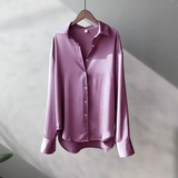 Women’s Long Sleeve Blouse in Elegant Tailored Style | Stylish Ladies Blouse