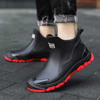 Unisex Waterproof Ankle Boots | Non-Slip Sole | Outdoor Work Boots