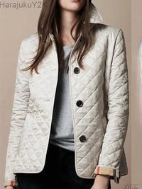 Women’s Quilted Jacket in Tailored Slim Fit | Elegant Ladies Lightweight Coat