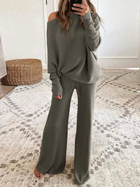 Women’s Two Piece Lounge Set with Relaxed Fit | Casual Ladies Loungewear