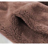 Women’s Fleece Winter Jacket with High Collar | Warm Everyday Coat