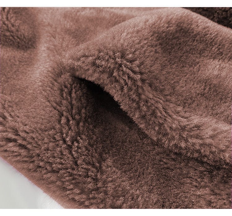 Women’s Fleece Winter Jacket with High Collar | Warm Everyday Coat