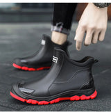 Unisex Waterproof Ankle Boots | Non-Slip Sole | Outdoor Work Boots