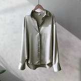 Women’s Long Sleeve Blouse in Elegant Tailored Style | Stylish Ladies Blouse