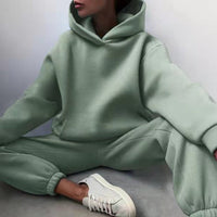 Women’s Two-Piece Loungewear Set | Cozy Hoodie and Joggers | Relaxed Fit Homewear | Soft Casual Outfit