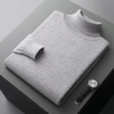 Men’s Turtleneck Jumper | Lightweight Roll Neck | Autumn Knitwear | Long Sleeve Layer