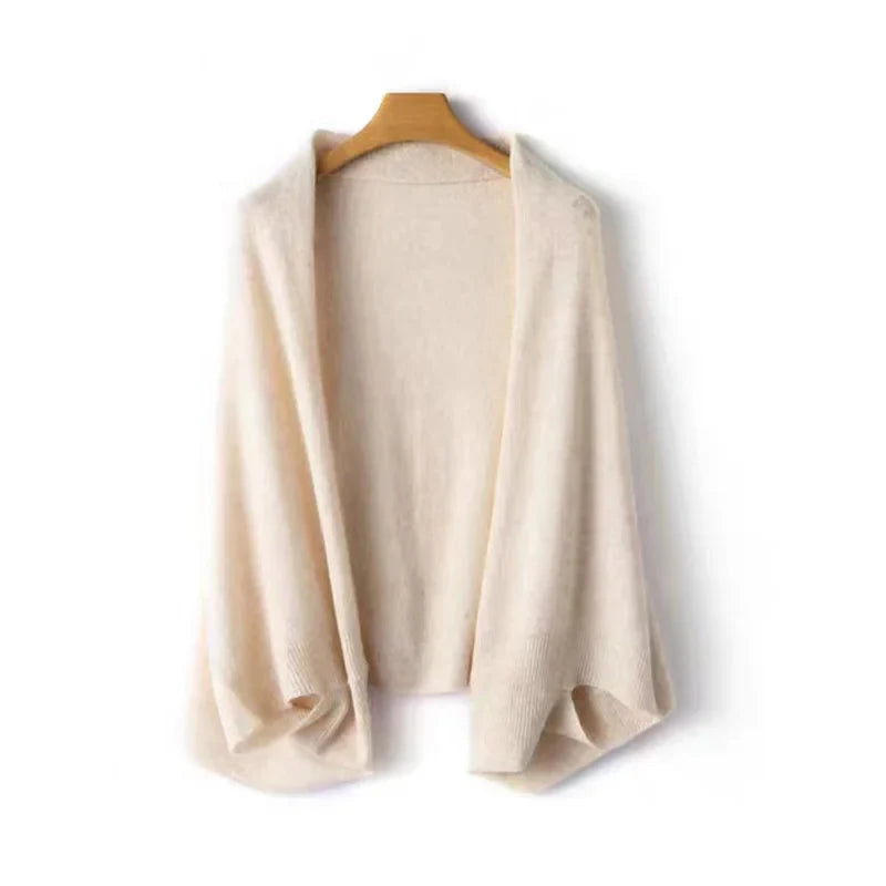 Women’s Shawl Cape | Soft Wrap | Autumn Winter Layer
