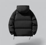 Men’s Winter Parka Jacket | Waterproof Outer | Thick Insulated Lining | Detachable Hood | Functional Pockets