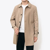 Men’s Classic Water-Repellent Overcoat | Timeless Design | Weather Protection