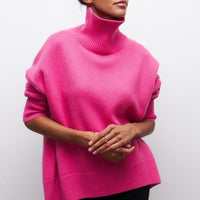 Women’s Turtleneck Jumper | Classic Roll Neck Knitwear for Cold Weather