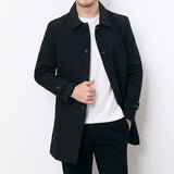 Men’s Classic Water-Repellent Overcoat | Timeless Design | Weather Protection