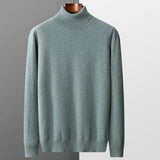 Men’s Turtleneck Jumper | Lightweight Roll Neck | Autumn Knitwear | Long Sleeve Layer
