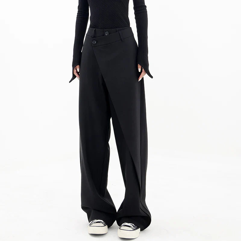Women’s Casual Wide Leg Pants in Relaxed Fit | Stylish Ladies Trousers