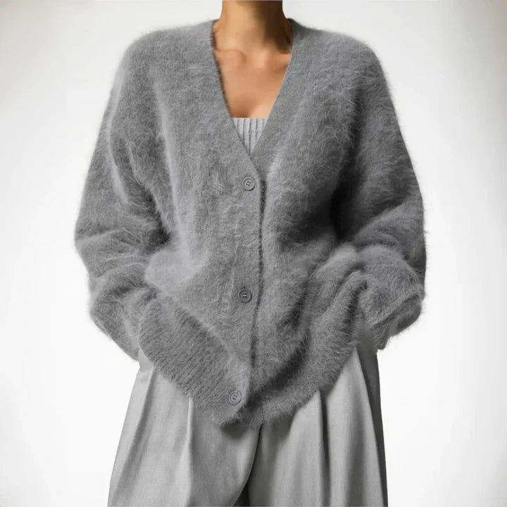 Soft Knit Buttoned Cardigan | Relaxed Fit | Warm Autumn Comfort | Casual Layer