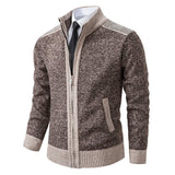 Men’s Zip-Up Cardigan Sweater | Warm Knitted Jacket for Winter