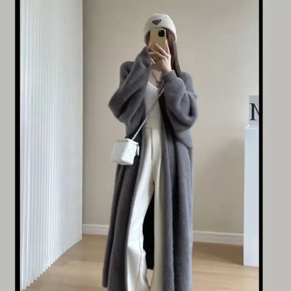 Women’s Long Overcoat | Elegant Winter Layer | Relaxed Fit