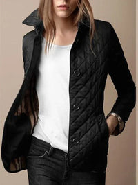 Women’s Quilted Jacket in Tailored Slim Fit | Elegant Ladies Lightweight Coat