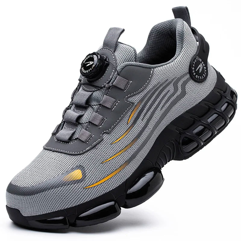 Men’s Steel Toe Safety Sneakers in Lightweight Work Style | Protective Work Shoes for Men