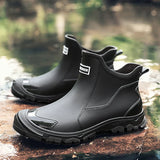 Unisex Waterproof Ankle Boots | Non-Slip Sole | Outdoor Work Boots