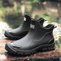 Unisex Waterproof Ankle Boots | Non-Slip Sole | Outdoor Work Boots