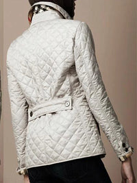 Women’s Quilted Jacket in Tailored Slim Fit | Elegant Ladies Lightweight Coat