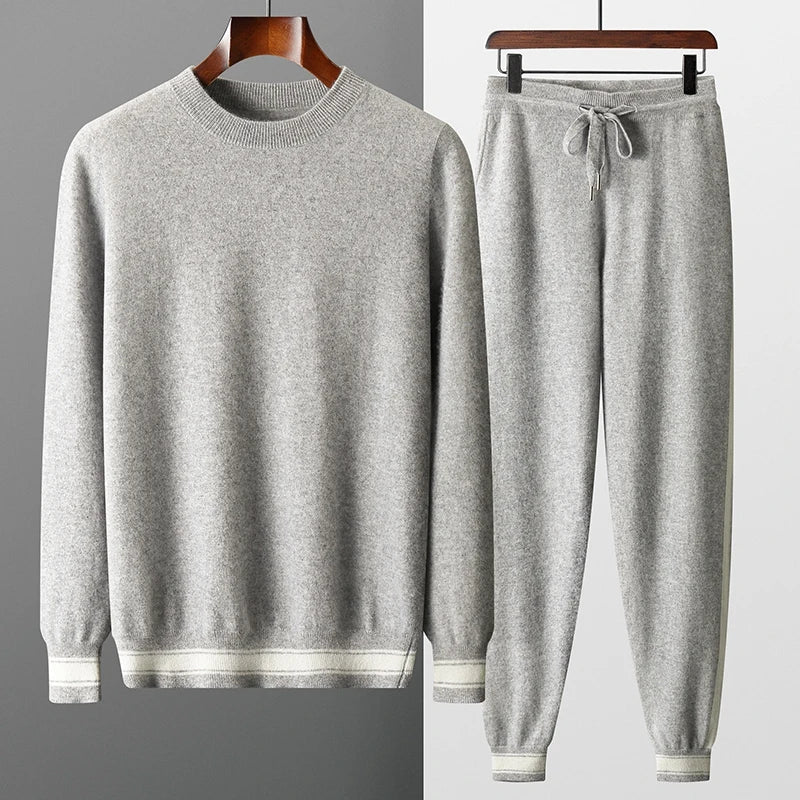 Men’s Tracksuit Set | Casual Jogging Outfit with Hoodie and Trousers