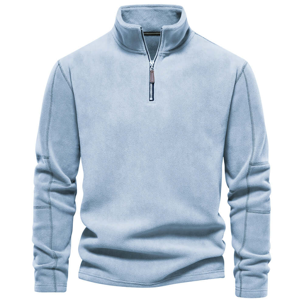 Men’s Thick Fleece Jacket | Zip-Up | Winter Essential