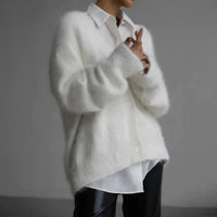 Soft Knit Buttoned Cardigan | Relaxed Fit | Warm Autumn Comfort | Casual Layer