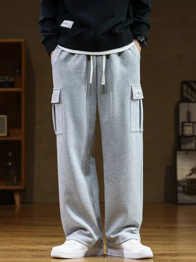 Men’s Cargo Sweatpants | Relaxed Fit | Utility Pockets