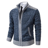 Men’s Zip-Up Cardigan Sweater | Warm Knitted Jacket for Winter