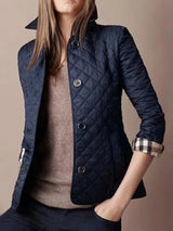 Women’s Quilted Jacket in Tailored Slim Fit | Elegant Ladies Lightweight Coat