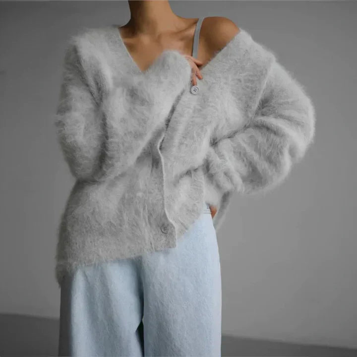 Soft Knit Buttoned Cardigan | Relaxed Fit | Warm Autumn Comfort | Casual Layer